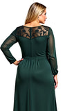 Vaina de pino Vestido de encaje de raso madre de la novia