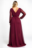 Vestido de gasa Madre de la Novia Madre de la Novia A Line A Line