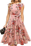 Mujeres Vestidos Casual Vintage Cocktail Tea Party Vestidos A-Line Vestidos de Trabajo de Verano