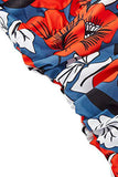 Flower One Piece Halter Traje de baño