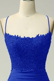 Vestido de fiesta largo de moda con cuello halter de sirena verde oscuro con apliques de abalorios