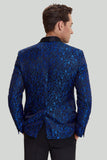 Royal Blue Shawl Solapa 2 Piezas Slim fit Traje de Hombre