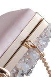 Bolso de mano de noche Sparkly Sparkly de diamantes de imitación