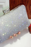 Bolso de noche negro Spakly Rhinestone