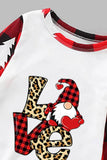 Pijama navideño familiar estampado a cuadros