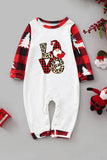 Pijama navideño familiar estampado a cuadros