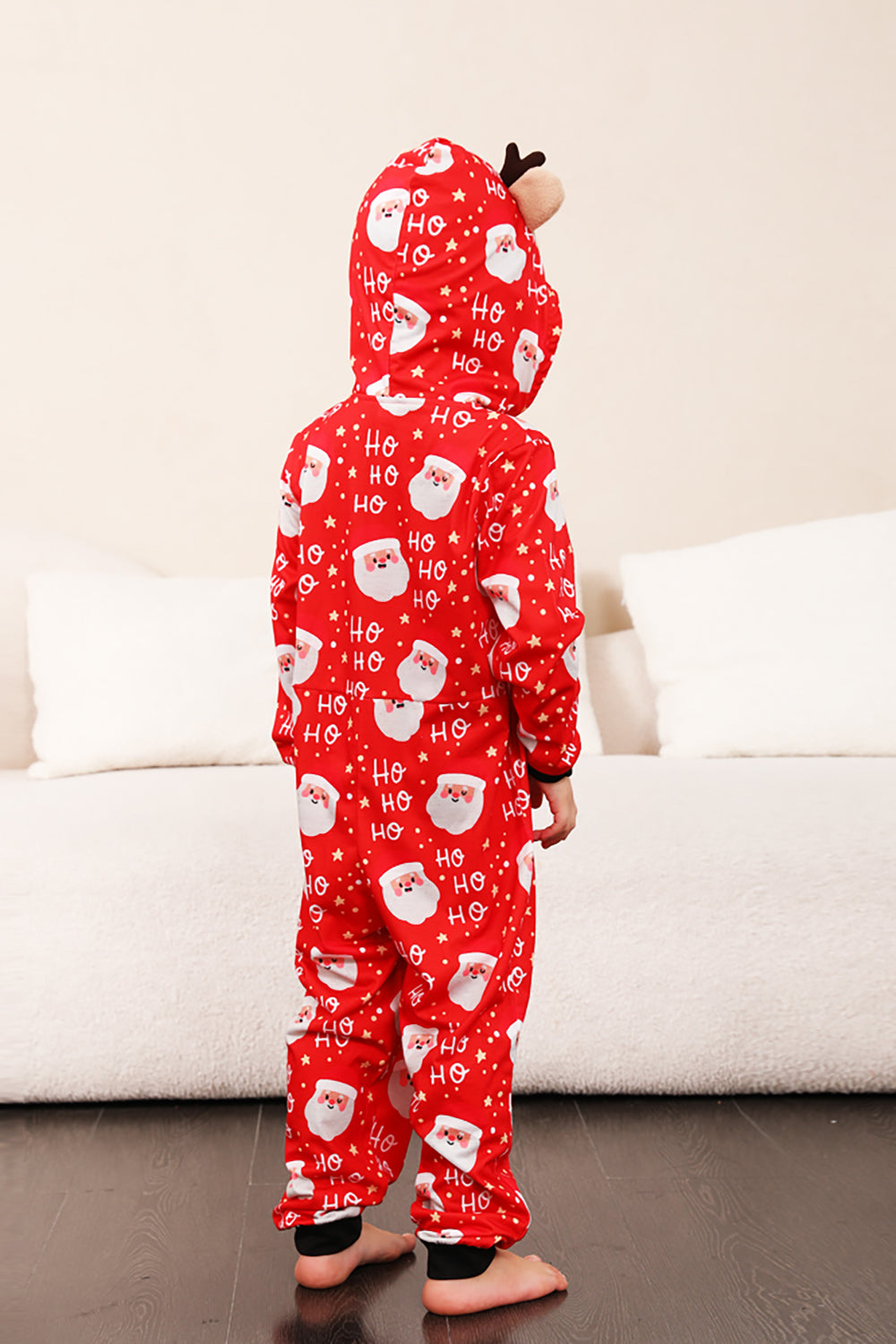 Pijama Estampado Claus Rojo Rojo Familia