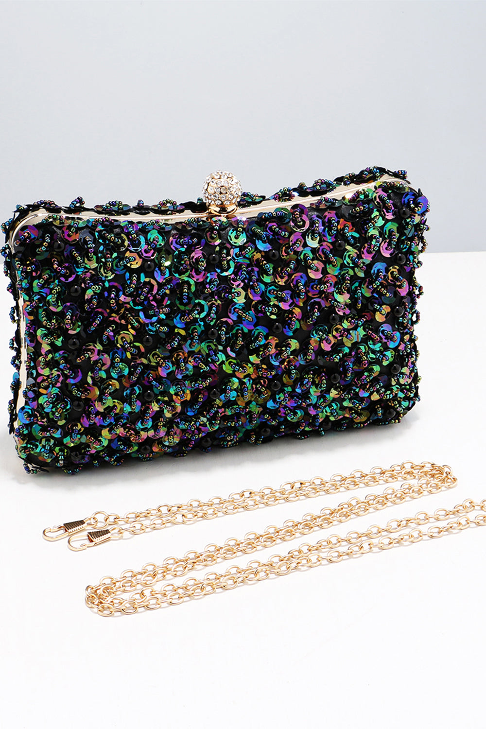 Bolso de graduación black Sequins Prom