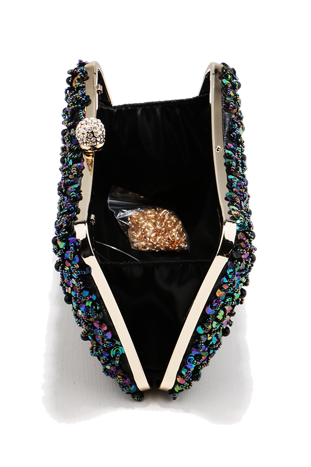 Bolso de graduación black Sequins Prom